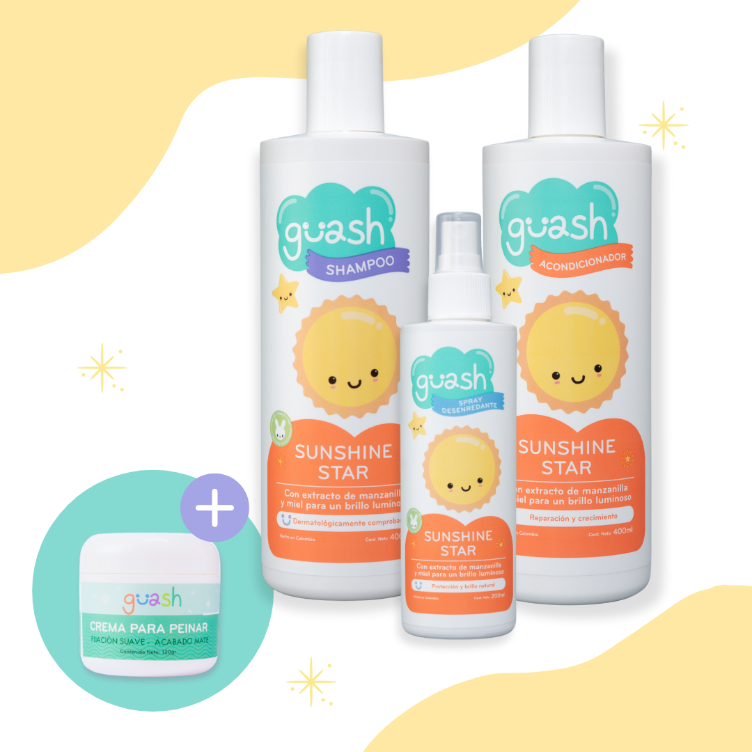 Kit Sunshine Star con crema